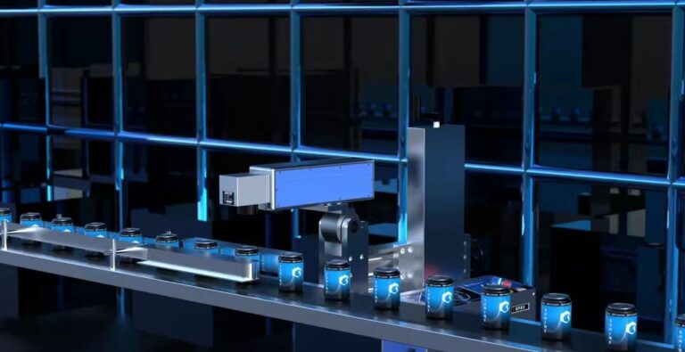 Co2 Assembly line laser marking machine
